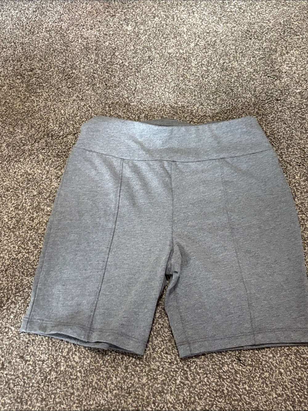 art class Gray Stretch High-Waist Kids Bike Shorts
